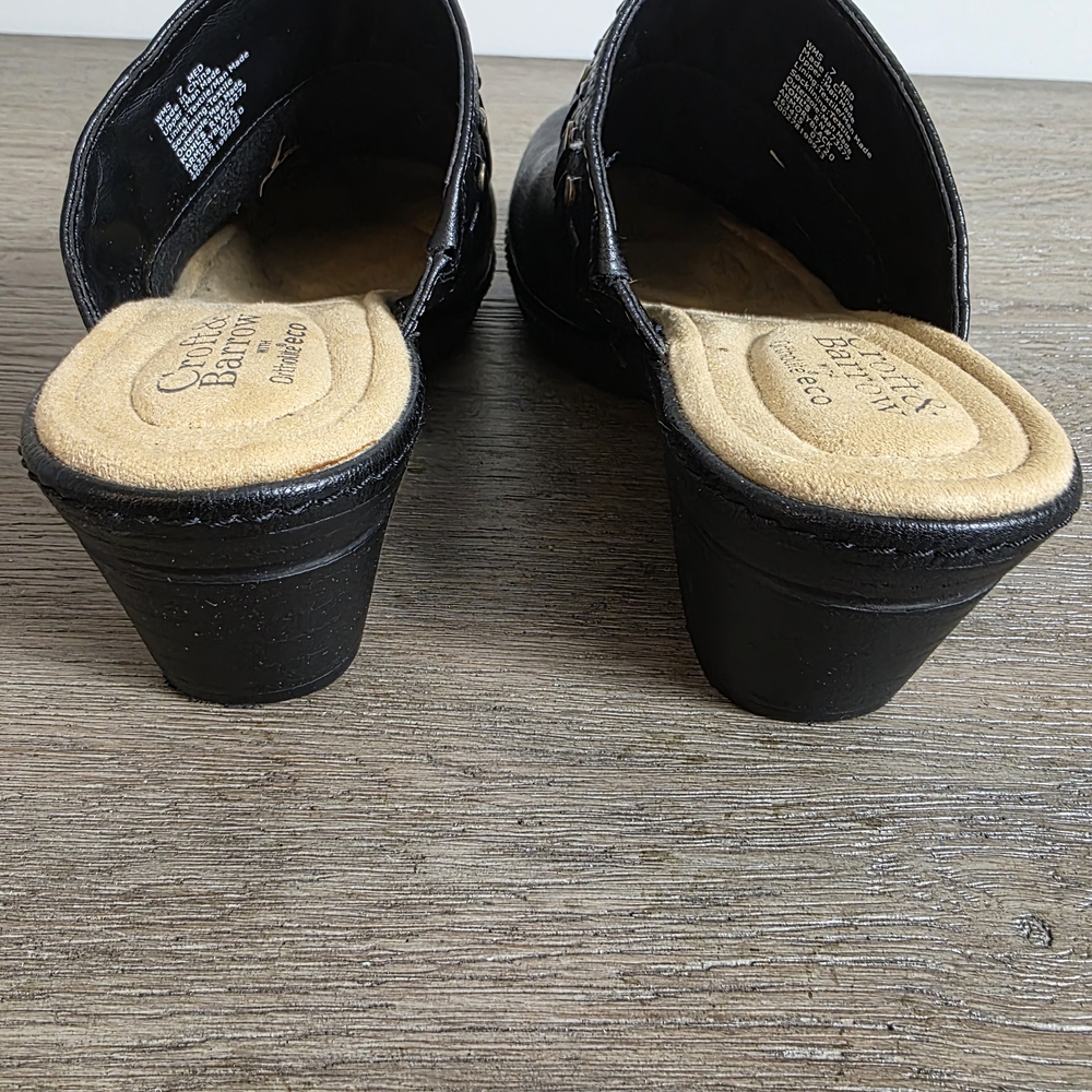Croft & Barrow Black Women's Clogs - Size 7 - Picture 5 of 6